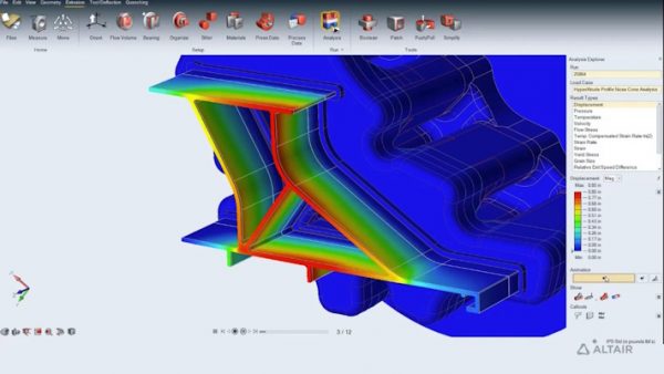 Altair® Inspire™ Extrude Metal - Tervezés a hatékony fém extrudáláshoz