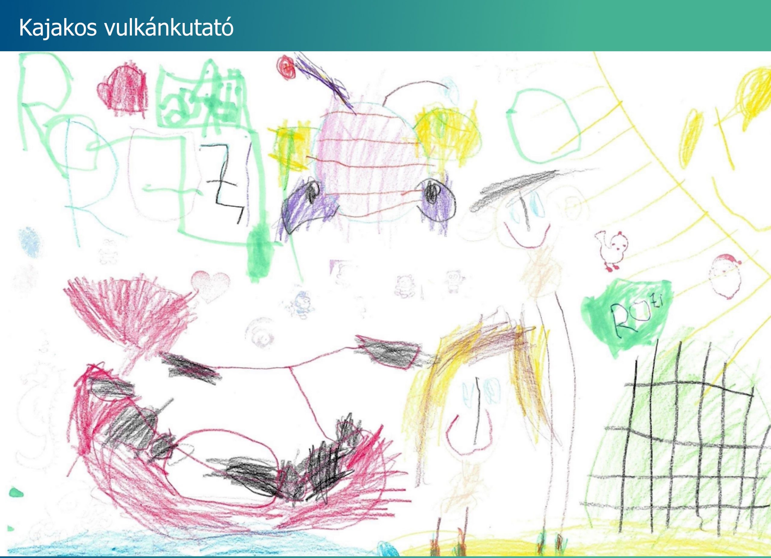 Kajakos vulkánkutató