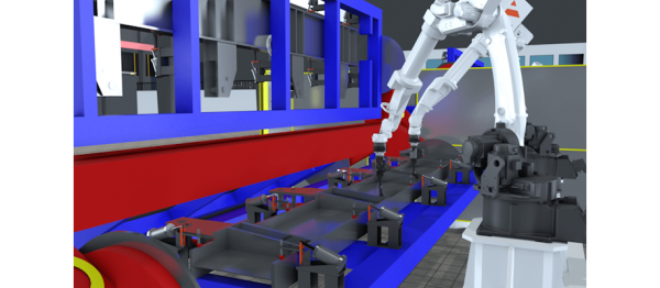 A BENTELER a Visual Components segítségével mutatja be a jövő gyártástechnológiáját