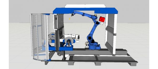 A hatékonyság és a ROI maximalizálása az átadás első napjától kezdve: A Duun Industrier hegesztőrobotcellát programoz a Visual Components OLP segítségével