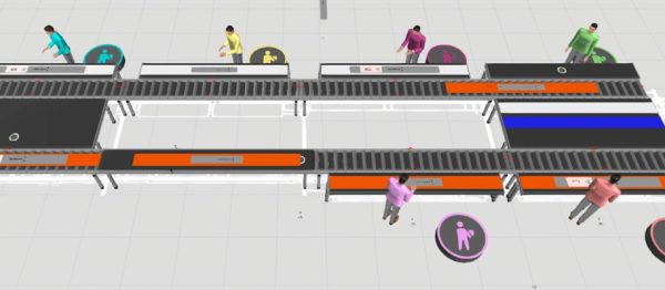 A felvonó gombpanelek összeszerelésének tervezése 3D-s szimulációval a KONE vállalatnál