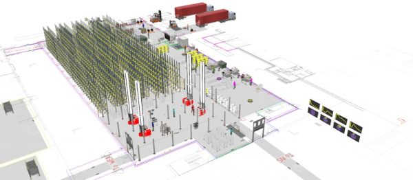 A Vaisala a Visual Components segítségével optimalizálta és validálta új logisztikai központját
