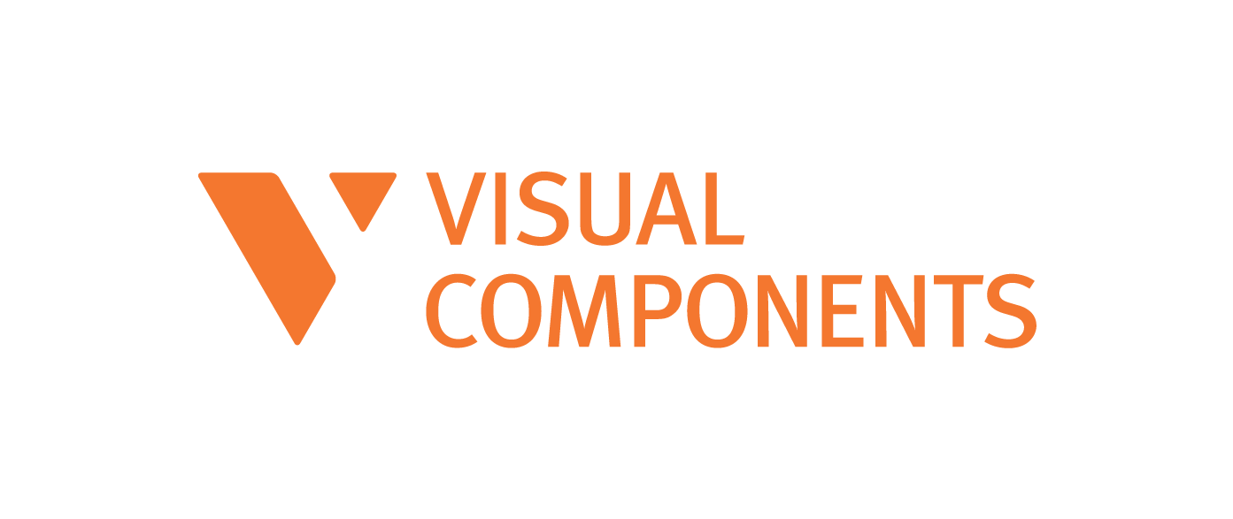 Visual Components Logo - orange_CMYK